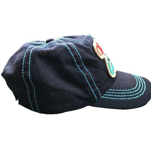 Wild Wear "Happy Camper" Hat, Cap Embroidered Patch Women's OS Fits‎ Most Cotton - Picture 4 of 14